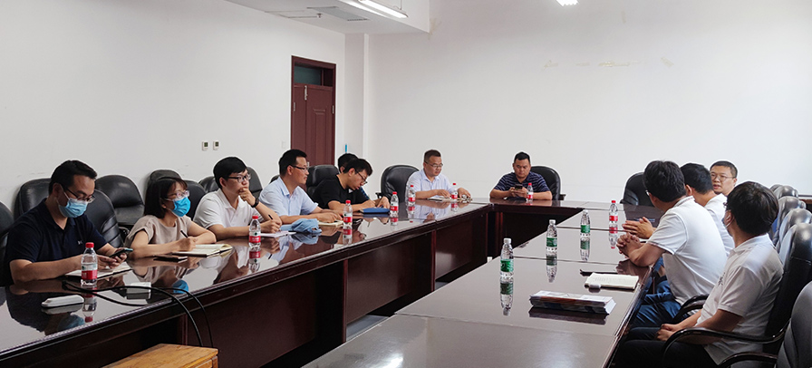 杰尔古格公司一行赴河南工业大学开展产学研合作前期调研